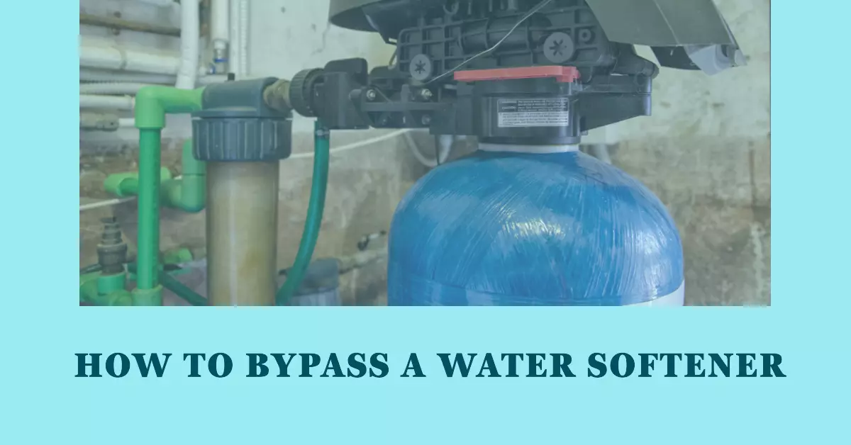 How to Bypass a Water Softener Webp