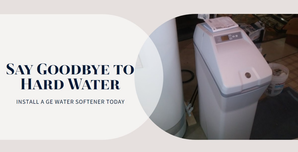 install a GE water softener
